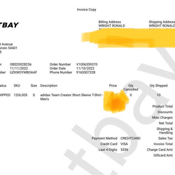 9 - Adidas Climalite Creator Fit T-Shirt (EK00) S/Black, UPS — 192610366574 - Picture 5 of 5